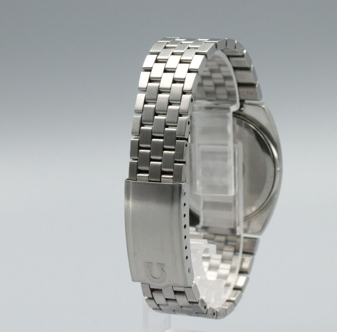 *NEAR MINT* Vintage OMEGA Seamaster Cal.1342 Quartz Silver Dial Round Mens Watch