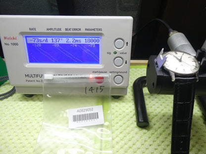 *Exc+5* Vintage SEIKO SKYINER J15006E Hand Winding White Round 36mm Mens Watch