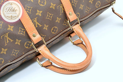 Louis Vuitton Keepall 45 Monogram Brown Handbag M41428 Authentic Condition *A*