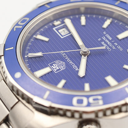 *N MINT* TAG HEUER Aquaracer BA0830 WAK2111 Automatic Blue Dial 42mm Mens Watch