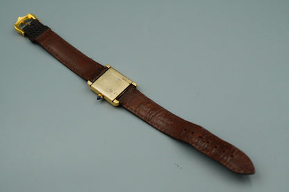 *NEAR MINT* Cartier Tank Hand Winding White Dial Tank 21 mm Women,Ladies Watch