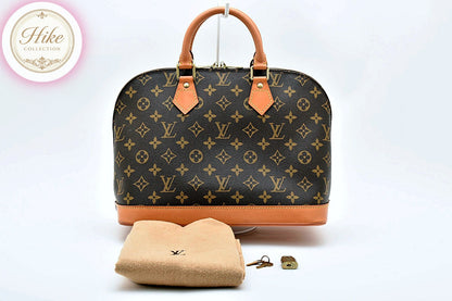 Louis Vuitton Alma PM Monogram Brown Handbag M53151 Authentic Condition *SA*