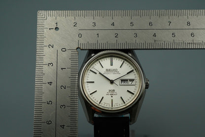 *MINT* Vintage SEIKO KS 5626-7041 Automatic Silver Dial Round 35 mm Mens Watch