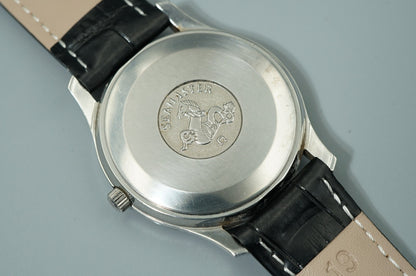 *NEAR MINT* Vintage 1975 OMEGA Seamaster Cal.1342 Quartz Silver 35mm Mens Watch