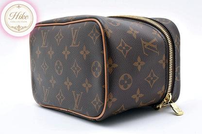 Louis Vuitton Nice Makeup Monogram Top Handle Bag M44495 Auth Condition *SA* 114