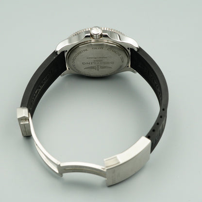 *Exc+5 Box & Paper* BREITLING Superocean A17367 Automatic Yellow 46mm Mens Watch