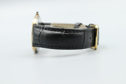 **NEAR MINT** Vintage SEIKO Dolce 6020-5630 Quartz Gold Dial Octagon Mens Watch