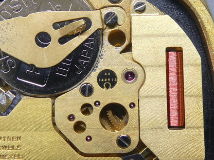 *NEAR MINT* Vintage 1979 OMEGA De Ville Cal.1332 Qz Gold Square 32mm Mens Watch