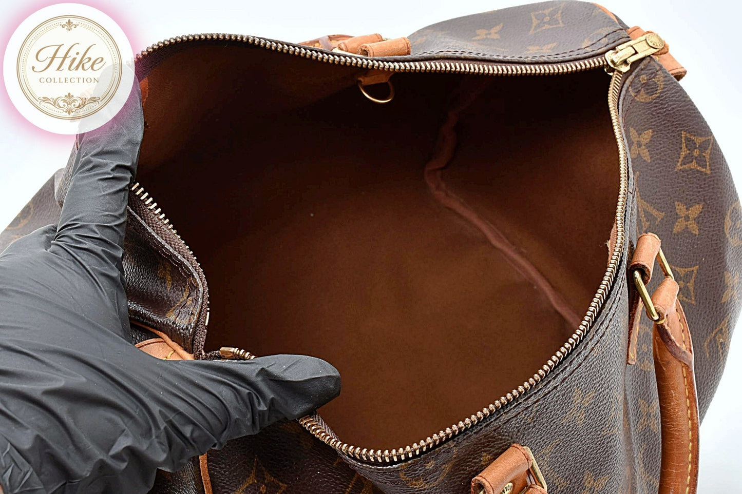 Louis Vuitton Speedy 35 Monogram Brown Handbag M41107  Authentic Condition *B*