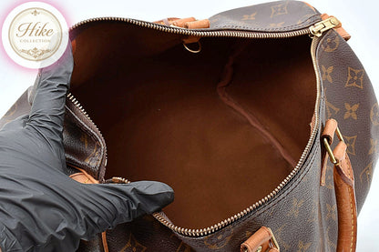 Louis Vuitton Speedy 35 Monogram Brown Handbag M41107  Authentic Condition *B*
