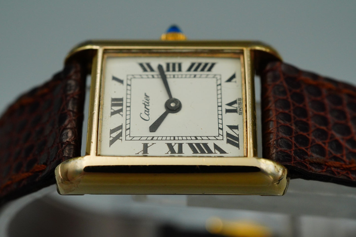*NEAR MINT* Cartier Tank Hand Winding White Dial Tank 21 mm Women,Ladies Watch