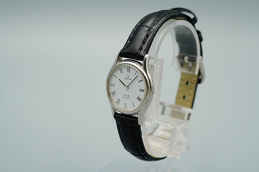 *N MINT* Vintage 1981 OMEGA De Ville Cal.1365 Ref.191.0097 Qz 24mm Women Watch
