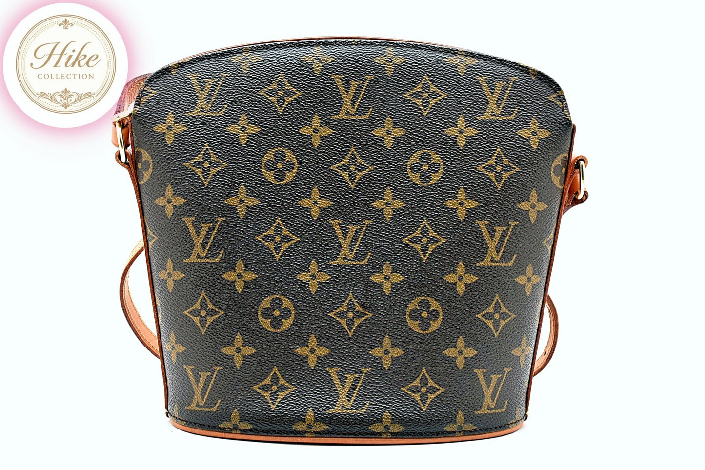Louis Vuitton Drouot Monogram Brown Shoulder Bag M51290 Authentic Condition *SA*