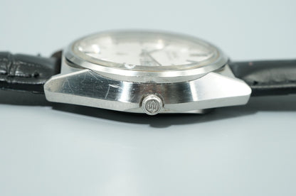 *NEAR MINT* Vintage 1976 SEIKO  Vintage 4843-8041 Qz White Round 37mm Mens Watch