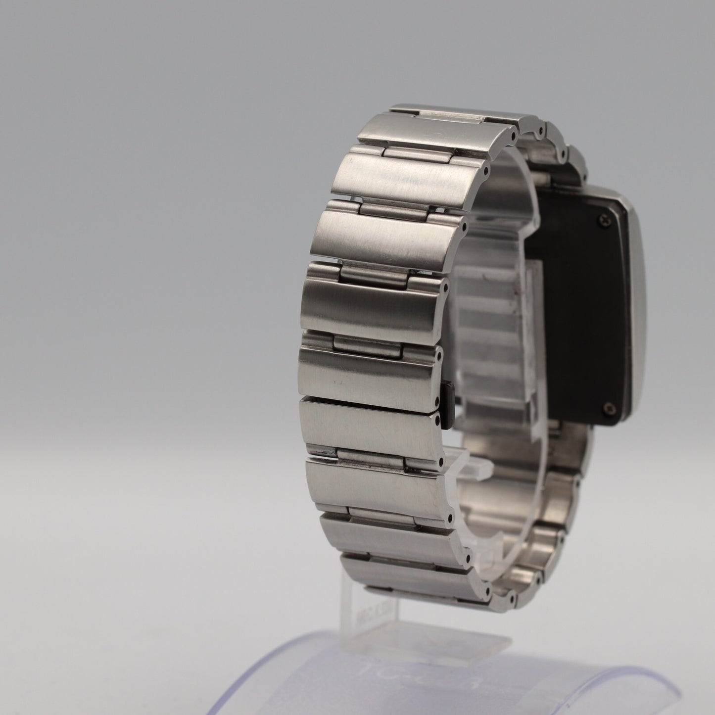 *NEAR MINT* SEIKO WIRED XYZ 7T94-0AC0 Quartz Black Round 35mm Mens Watch