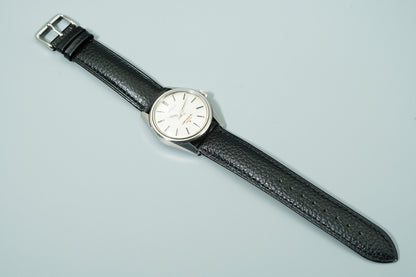 *Exc+5* Vintage 1967 SEIKO LARDMARVEL 5740-8000 AT Silver Round 37mm Mens Watch