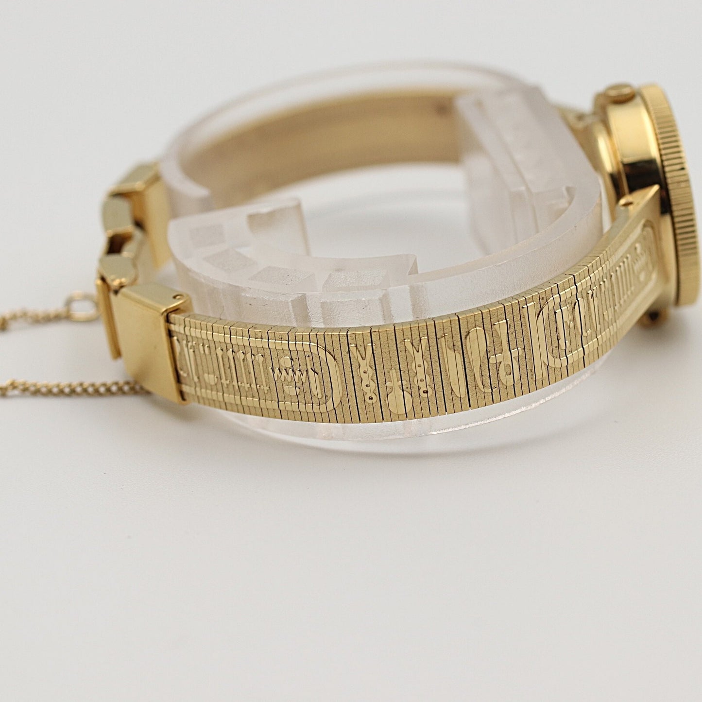 *N MINT* SEIKO Golden Nefertiti 1E20-0A20 Quartz Gold Dial 18mm Women Watch