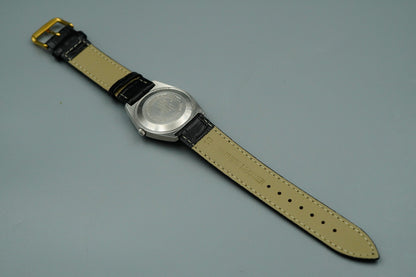 Exc+5 Vintage SEIKO LORD MATIC 5606-7000 Automatic Silver Round 36mm Mens Watch