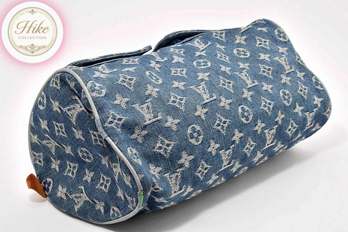 Louis Vuitton Denim Neo Speedy Monogram Handbag M95019 Auth Condition *B* B0085