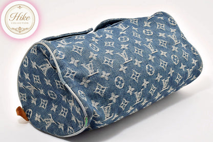 Louis Vuitton Denim Neo Speedy Monogram Handbag M95019 Auth Condition *B* B0085