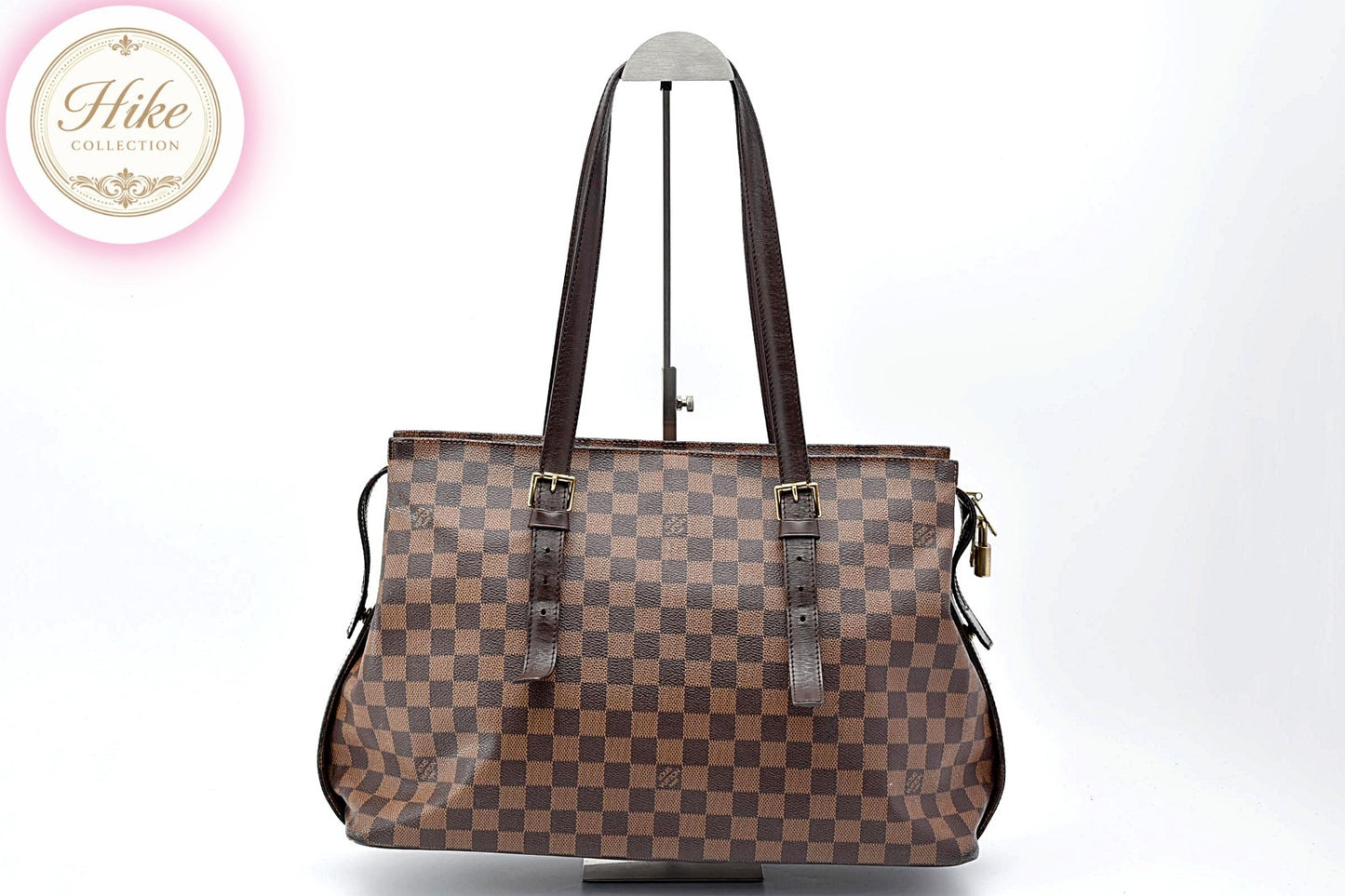 Louis Vuitton Damier Ebene Chelsea Damier  Shoulder Bag N51119 Auth *AB* B0104
