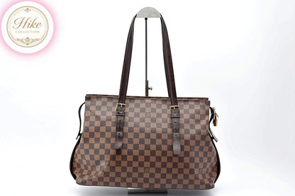 Louis Vuitton Damier Ebene Chelsea Damier  Shoulder Bag N51119 Auth *AB* B0104
