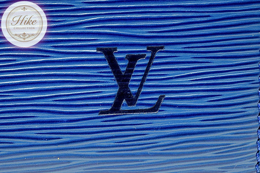 Louis Vuitton Speedy 30 Epi Toledo Blue Handbag M43005  Authentic Condition *SA*
