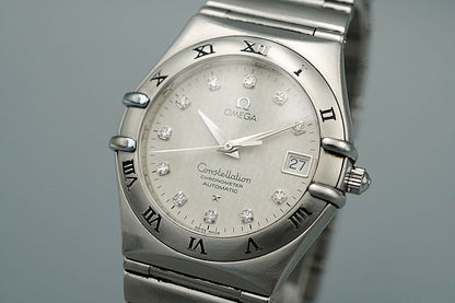 Exc+5 OMEGA Constellation CHRONOMETER Cal.1120 Automatic White 35mm Mens Watch