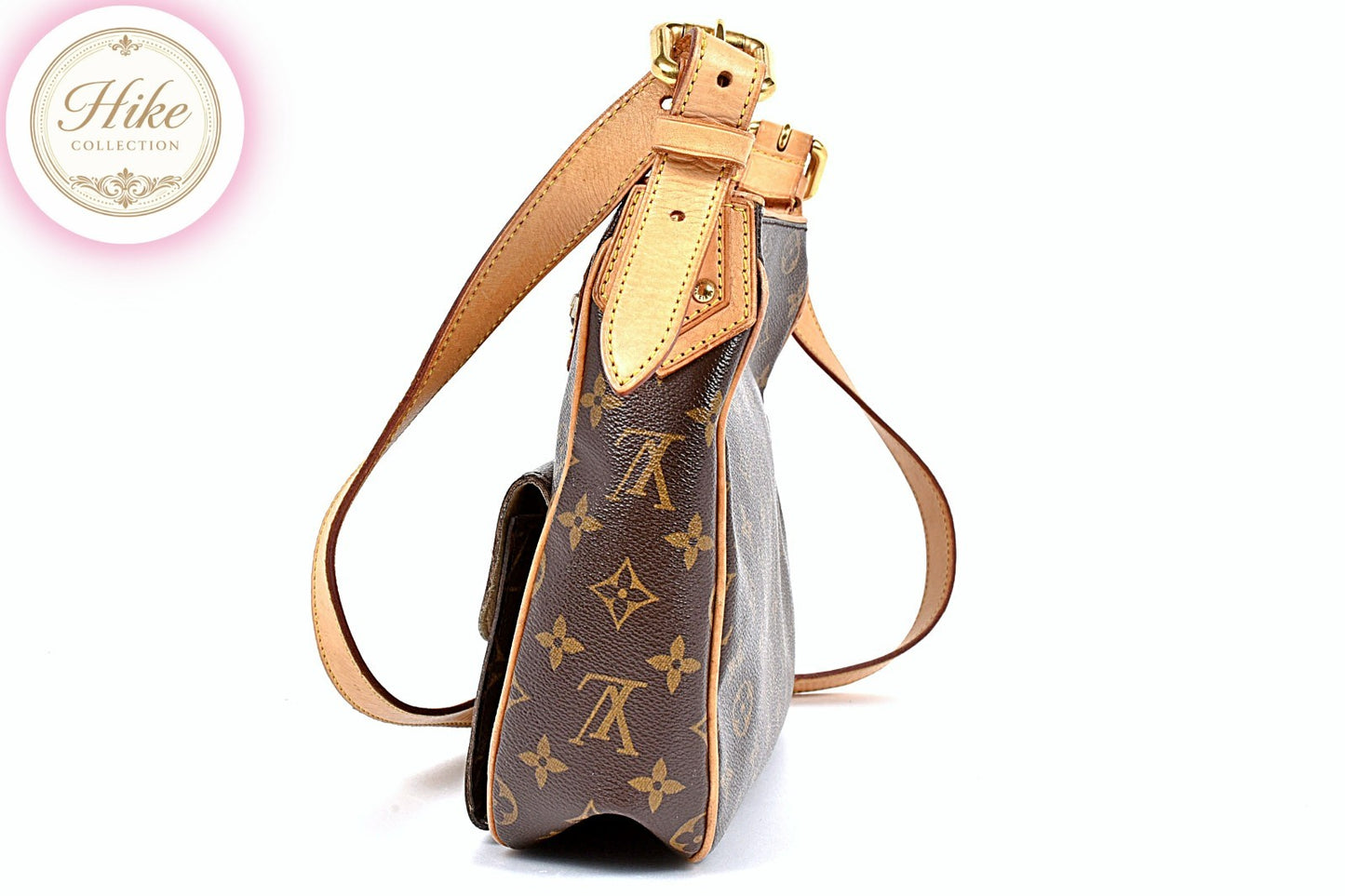 Louis Vuitton Hudson GM Monogram Shoulder Bag M40045 Authentic Condition *AB*