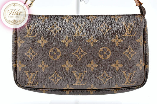 Louis Vuitton Pochette Accessoires Monogram Pouch M51980 Authentic Condition *A*