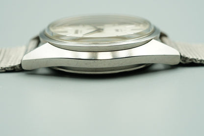 *N MINT* Vintage 1974 SEIKO KS HI-BEAT 5625-7113 AT Silver Round 35mm Mens Watch