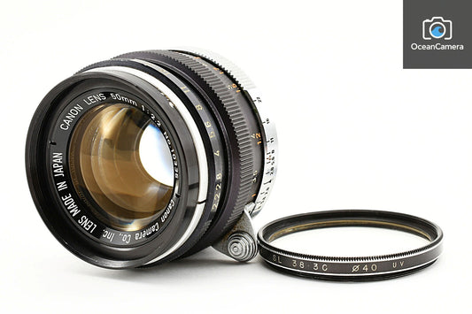 *Near MINT* Canon 50mm F/2.2 Lens for Leica L39 Screw Mount LTM From JAPAN