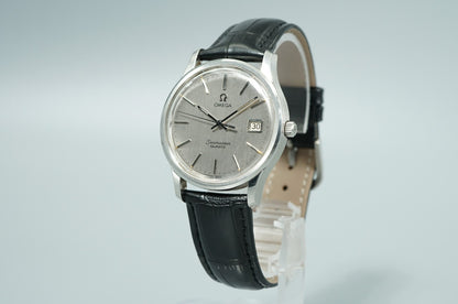 *NEAR MINT* Vintage 1975 OMEGA Seamaster Cal.1342 Quartz Silver 35mm Mens Watch