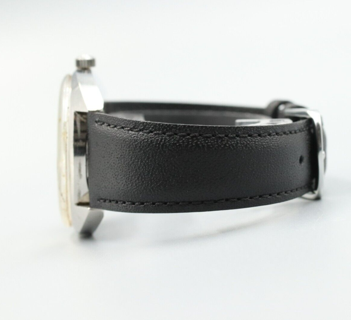 *Exc+4* Vintage OMEGA Seamaster Tool 107 Auto Silver Closs Line Dial Mens Watch