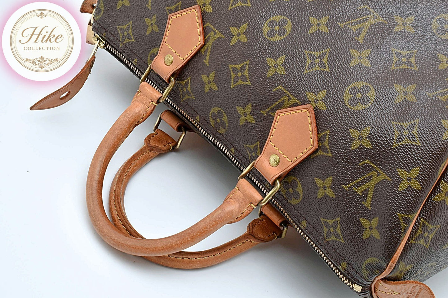 Louis Vuitton Speedy 30 Monogram Brown Handbag M41526 Authentic Condition *B*