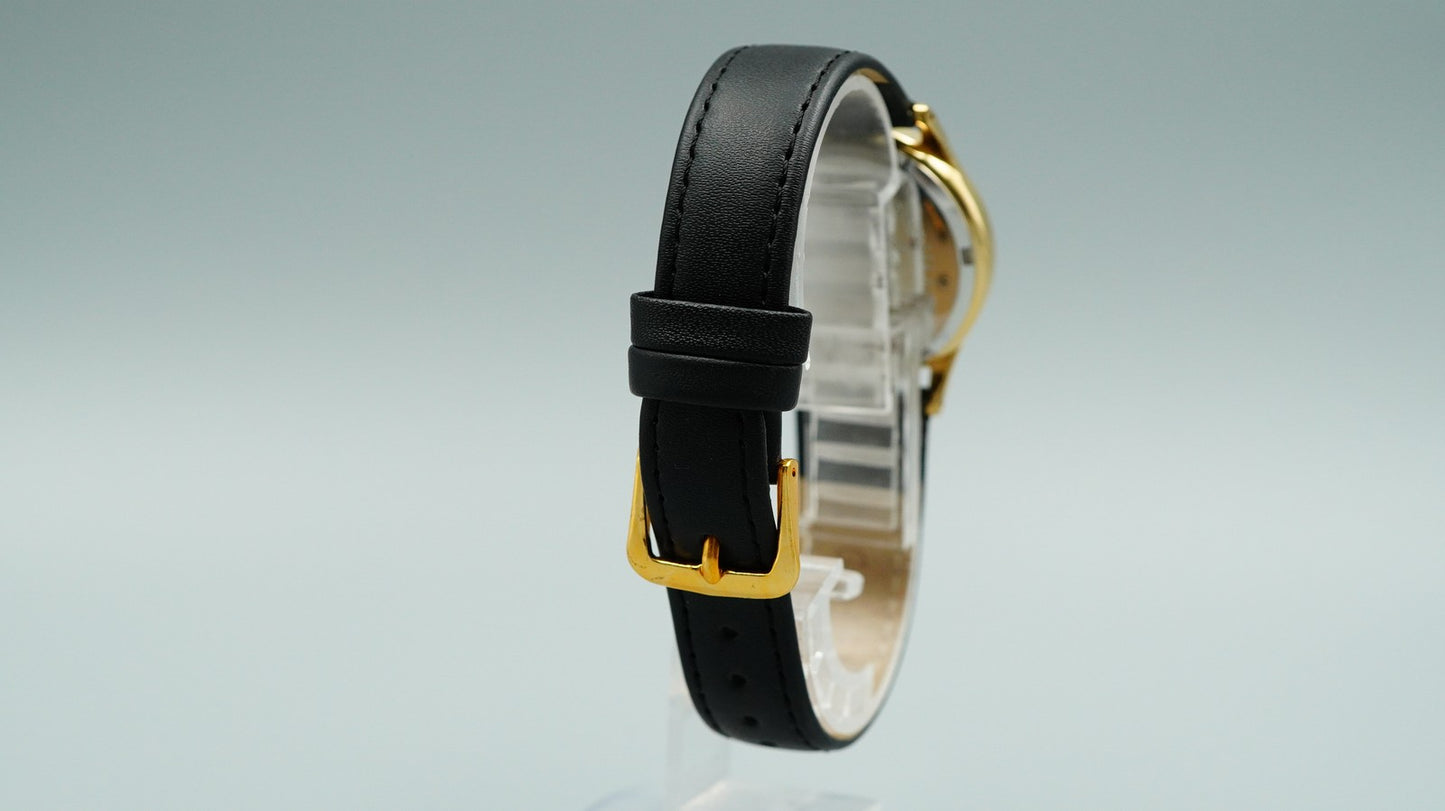 *Exc+5* 1990s ORIS Pointer Date 302-7285B Hand Winding Cream 31mm Mens Watch