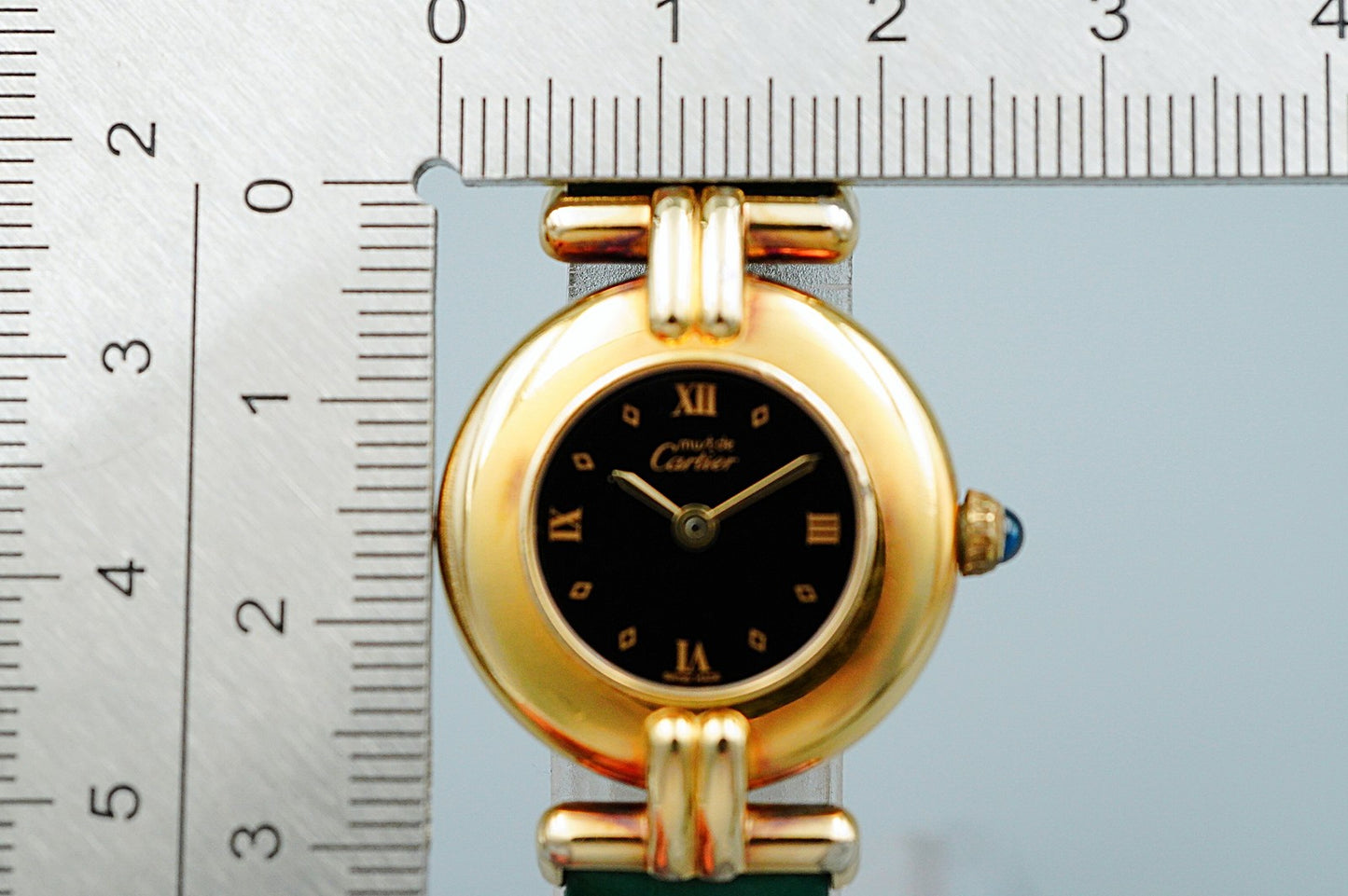 *NEAR MINT* Vintage Cartier Must de Cartier Colisee 590002 Qz 24mm Women Watch