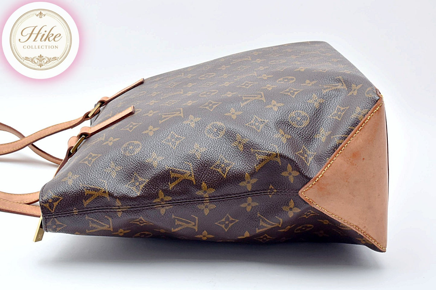 Louis Vuitton CABAS MEZZO Monogram Brown Tote Bag M51151 Authentic Condition SA