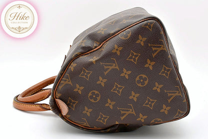Louis Vuitton Speedy 30 Monogram Brown Handbag M41526 Authentic Condition *A*