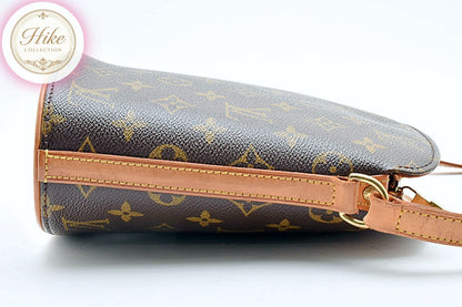 Louis Vuitton DROUOT Monogram Brown Shoulder Bag M51290 Authentic Condition *SA*