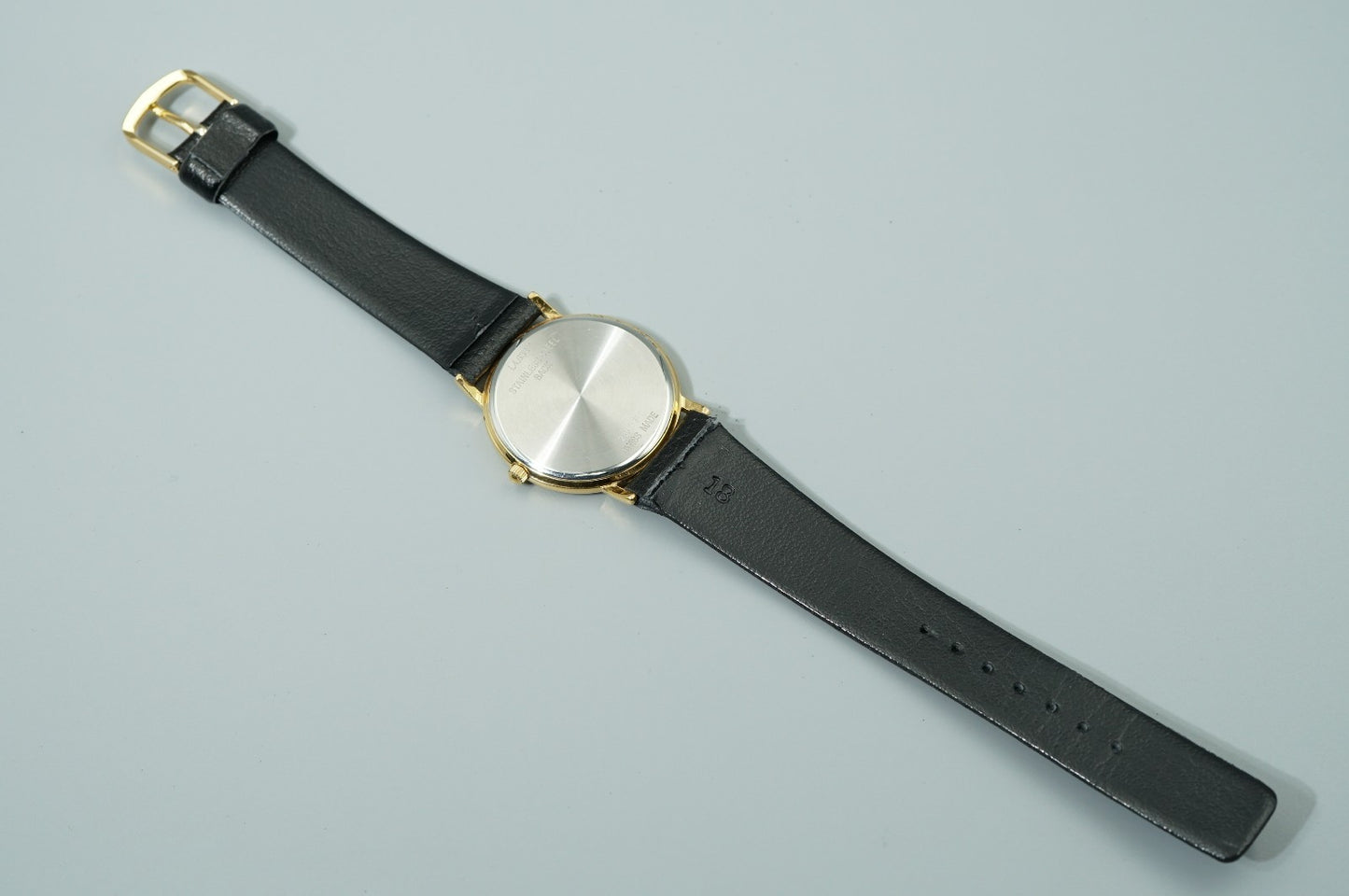*Exc+5* Vintage 1991 LONGINES L4.636.2 Quartz Gold Dial 32mm Round Mens Watch