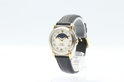 OH *NEAR MINT* Vintage SEIKO AVENUE RESISTANT 6F34-6040 White Dial Mens Watch