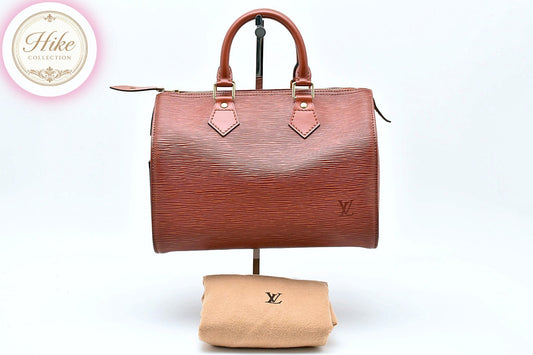Louis Vuitton Speedy 25 Epi  Handbag M43013 Authentic Condition *A* B0156