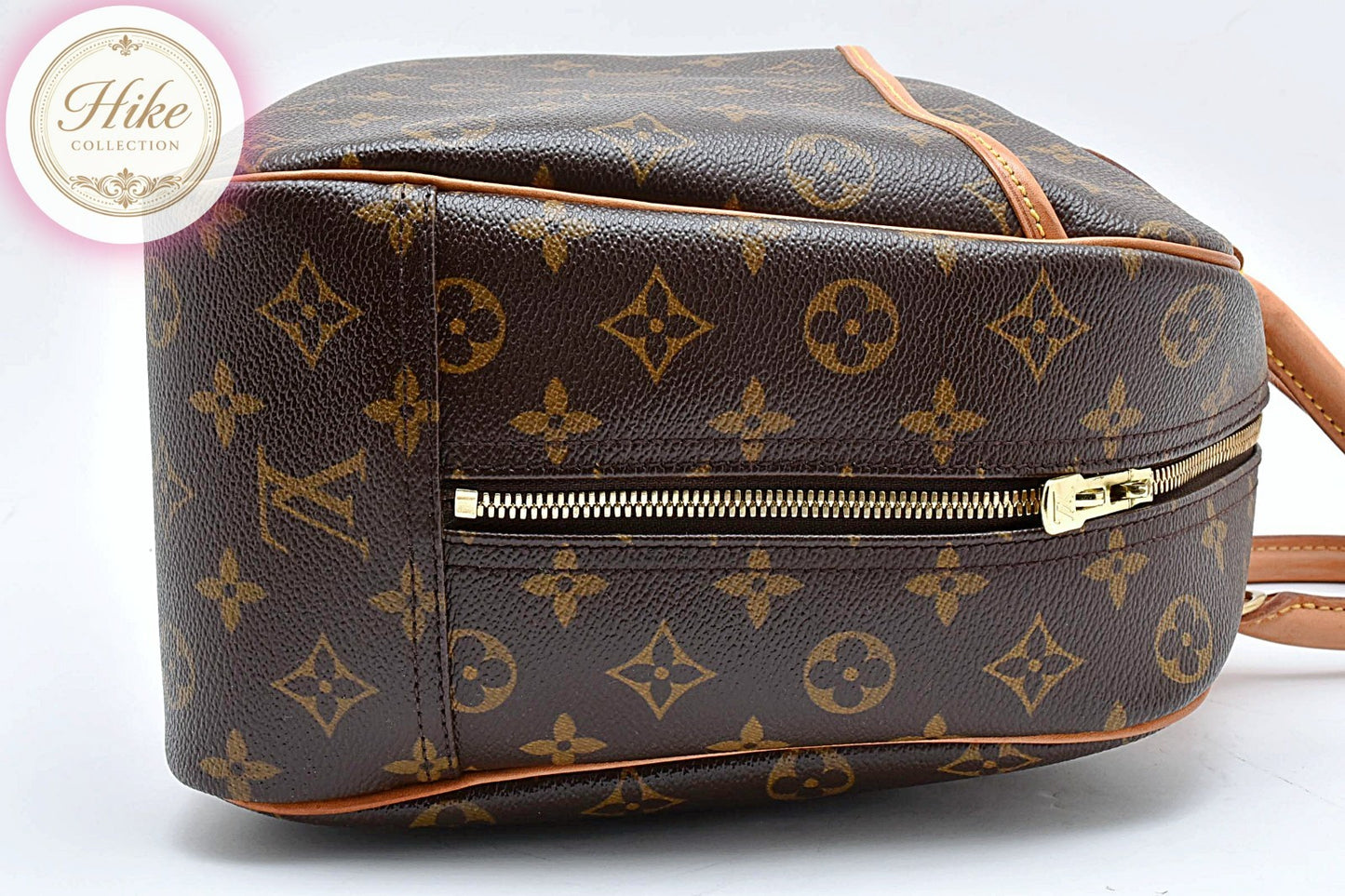 Louis Vuitton Deauville Monogram Brown Handbag M47270 Authentic Condition SA #38