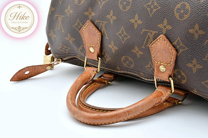 Louis Vuitton Speedy 30 Monogram Brown Handbag M41526 Authentic Condition *AB*