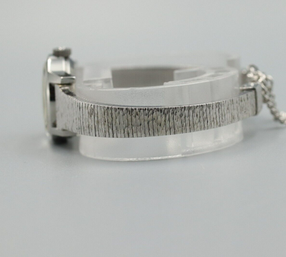 *MINT* Vintage OMEGA Geneve Cal.485 Hand Winding Silver Dial Women Watch