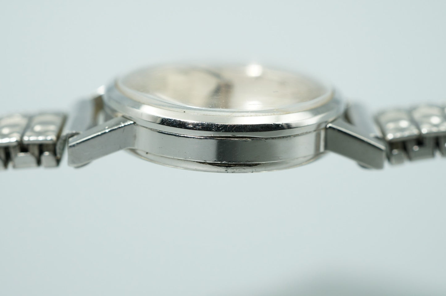 Vintage 1966 OMEGA De Ville Cal.620 Hand Winding Silver Dial 20mm Women Watch