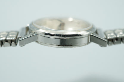 Vintage 1966 OMEGA De Ville Cal.620 Hand Winding Silver Dial 20mm Women Watch
