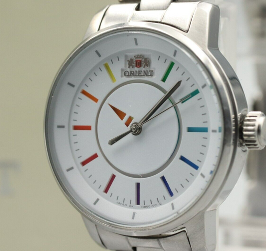 *MINT* ORIENT STYLISH AND SMART NB00-Q0-B WV0011NB Automatic White Women Watch
