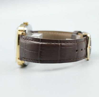 *NEAR MINT* Vintage OMEGA De Ville Cal.1012 Automatic Gold Dial Date Mens Watch